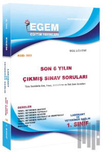 1. Sınıf Laborant ve Veteriner Sağlık Çıkmış Sınav Soruları (2011-2018) (503)