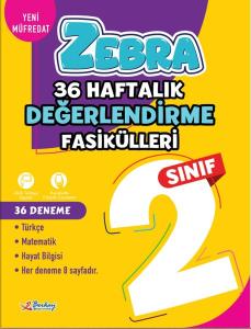 2.Sınıf Zebra 36 Haftalık Değerlendirme Fasikülleri