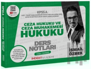2024 KPSS A Grubu Ceza Hukuku ve Ceza Muhakemesi Hukuku Video Ders Notları