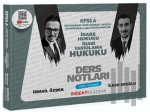2024 KPSS A Grubu İdare ve İdari Yargılama Hukuku Video Ders Notları
