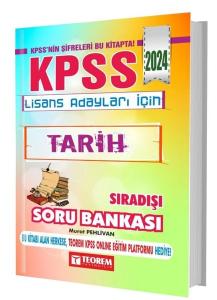2024 KPSS Lisans Tarih Sıradışı Soru Bankası