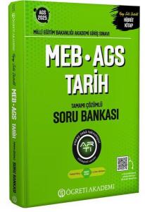 2025 MEB - AGS Tarih Tamamı Çözümlü Soru Bankası