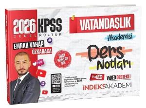 2026 KPSS Vatandaşlık Akademisi Video Ders Notları