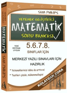 5. 6. 7. 8. Sınıflar İçin Yetenek Geliştirici Matematik Soru Bankası