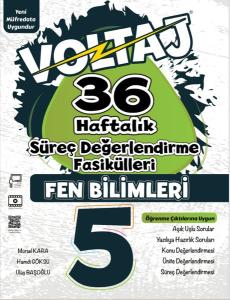 5. Sınıf Fen Bilimleri 36 Hafta Süreç Değerlendirme Fasikülleri