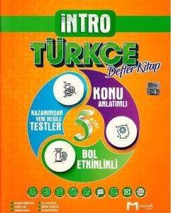 5.Sınıf Türkçe İntro Defter Kitap
