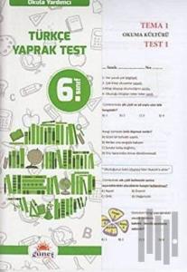 6. Sınıf Okula Yardımcı Türkçe Yaprak Test