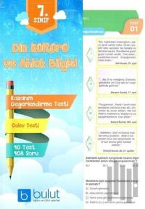 7. Sınıf Din Kültürü ve Ahlak Bilgisi Kazanım Değerlendirme Testi