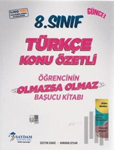 8. Sınıf Türkçe Konu Özetli Olmazsa Olmaz Başucu Kitabı