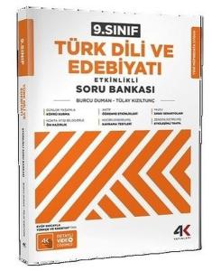 9. Sınıf Türk Dili Ve Edebiyatı Etkinlikli Soru Bankası
