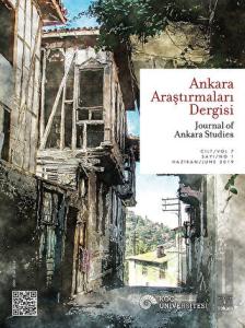 Ankara Araştırmaları Dergisi Cilt: 7 Sayı: 1 Haziran 2019