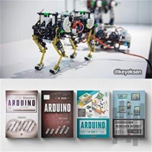 Arduino Eğitimine Başlangıç Seti (4 Kitap Takım)