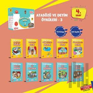 Atasözü ve Deyim Öyküleri - 3 (10 Kitap + Değerlendirme Testi)