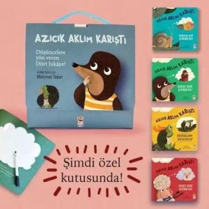 Azıcık Aklım Karıştı Seti - 4 Kitap Takım - Kutulu
