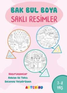 Bak Bul Boya - Saklı Resimler 7 - 8 Yaş