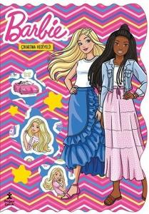 Barbie Bol Bol Boya - Bol Bol Yapıştır Boyama Kitabı - Çıkartma Hediyeli!