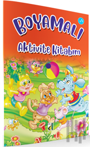 Boyamalı Aktivite Kitabım (Kırmızı)