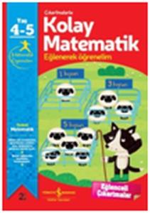 Çıkartmalarla Kolay Matematik Eğlenerek Öğrenelim 4-5 Yaş