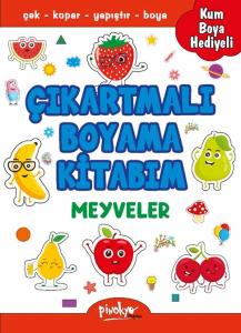 Çıkartmalı Boyama Meyveler