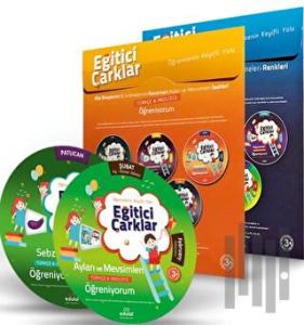 Çocuklar İçin Aktiviteli Eğitici Çarklar Eğitim 10'lu Set