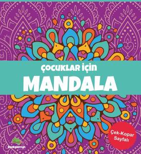 Çocuklar İçin Mandala - Mor