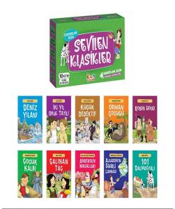 Çocuklar İçin Sevilen Klasikler– (10 Kitap+Soru Kitapçığı)