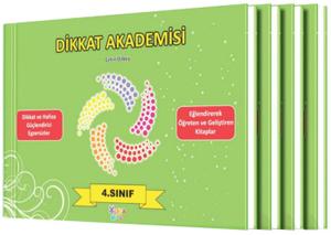 Dikkat Akademisi 4. Sınıf Seti (4 Kitap)