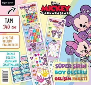 Disney Mickey Ve Arkadaşları Süper Şirin Boy Ölçerli Gelişim Paketi
