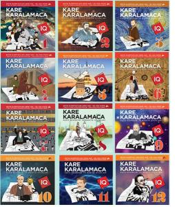 Dünya Beyin Olimpiyatları Kare Karalamaca Serisi (12 Kitap Takım)