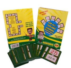 Eğitici Zeka Oyunu-Can Ali ile Toplama ve Çıkarma Öğreniyorum Domino
