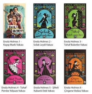 Enola Holmes Serisi Seti - 6 Kitap Takım