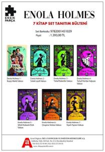Enola Holmes Seti - 7 Kitap Takım