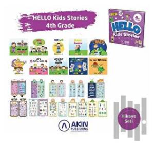 Hello Kids Stories 4nd Grade (Ciltli)