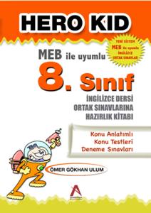 Hero Kid 8.Sınıf İngilizce Hazırlık Kitabı
