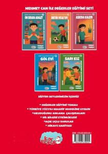 İlkokullar İçin Öyküler İle Değerler Eğitimi Seti - 5 Kitap Takım