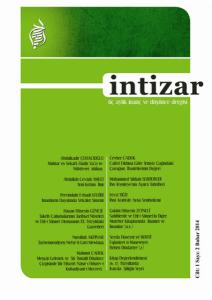 İntizar Dergisi Sayı: 2 Cilt: 1
