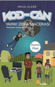Kod-Can Yapay Zeka Macerası (Yaz Sil Oyunlu Kitap)