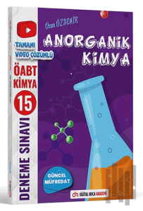 KPSS ÖABT 2024 Anorganik Kimya Video Çözümlü 15 Branş Deneme