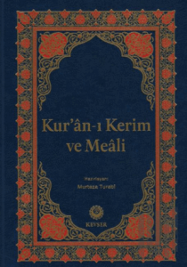 Kur'an-ı Kerim ve Meali (Rahle Boy) (Ciltli)