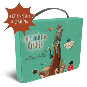 Leyla Fonten'den Öyküler Seti - 9 Kitap Takım - Poster ve Çıkartma Hediye