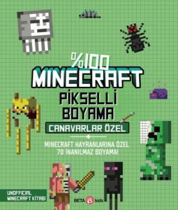 Minecraft Pikselli Boyama - Canavarlar Özel