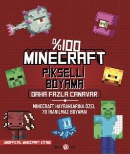 Minecraft Pikselli Boyama - Daha Fazla Canavar