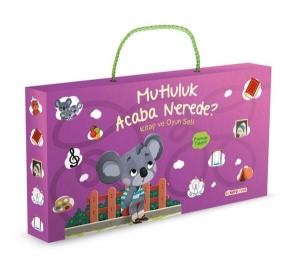 Mutluluk Acaba Nerede? Kitap ve Oyun Seti (Parmak Takipli)