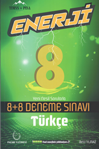 Palme 8. Sınıf Enerji Türkçe 8+8 Deneme Sınavı