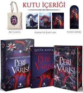 Peri Varisi - Kutulu Set - Kokulu Kitap - Yan Boyamalı (Ciltli)