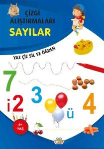 Sayılar - Çizgi Alıştırmaları 4+