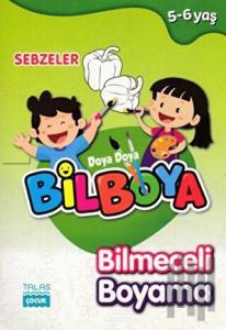 Sebzeler - Doya Doya Bil Boya Bilmeceli Boyama (5-6 Yaş)