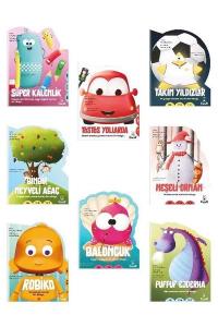 Şekilli Hikayeler Serisi Seti - 8 Kitap Takım