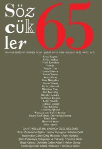 Sözcükler 65 - İki Aylık Edebiyat Dergisi Ocak - Şubat 2017