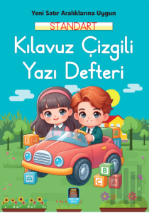 Standart Kılavuz Çizgili Yazı Defteri (19x27 Ebat) Yeni Satır Aralıklarına Uygun